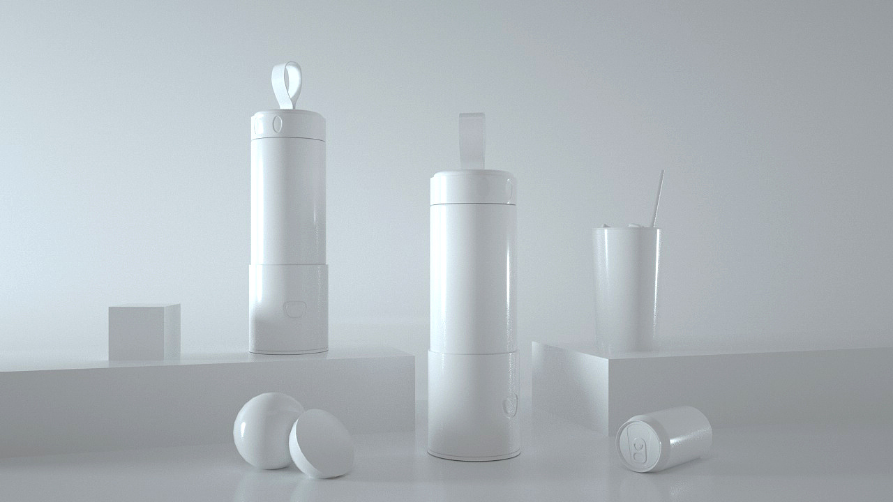 简约之美 白模工业风生活用品设计赏析